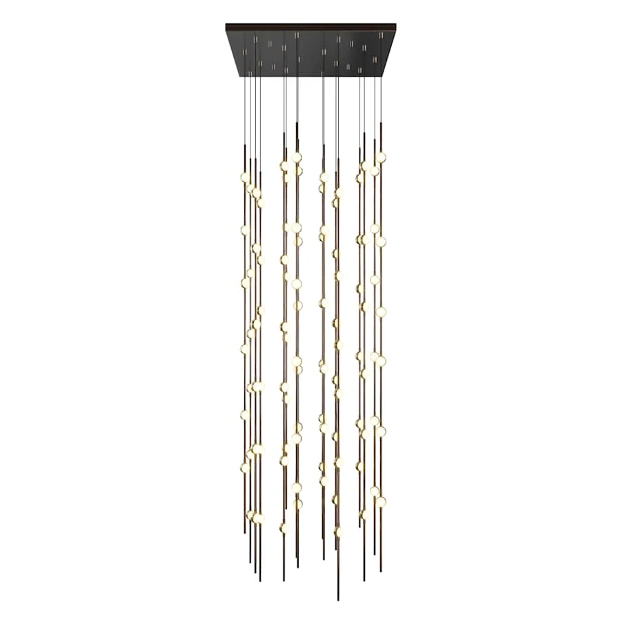 Sonneman Constellation 22" Wide Beaded Chandelier - Image 2