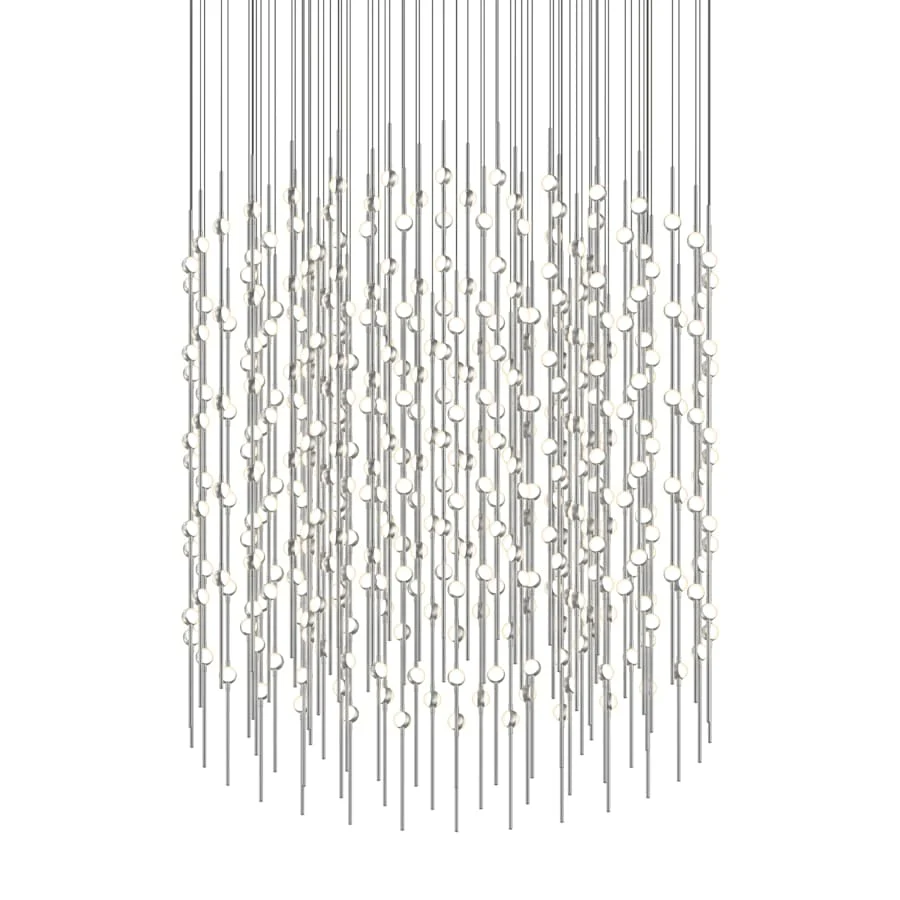 Sonneman Constellation Centaurus Cylinder 3 Light 48" Wide LED Abstract Chandelier - Image 2