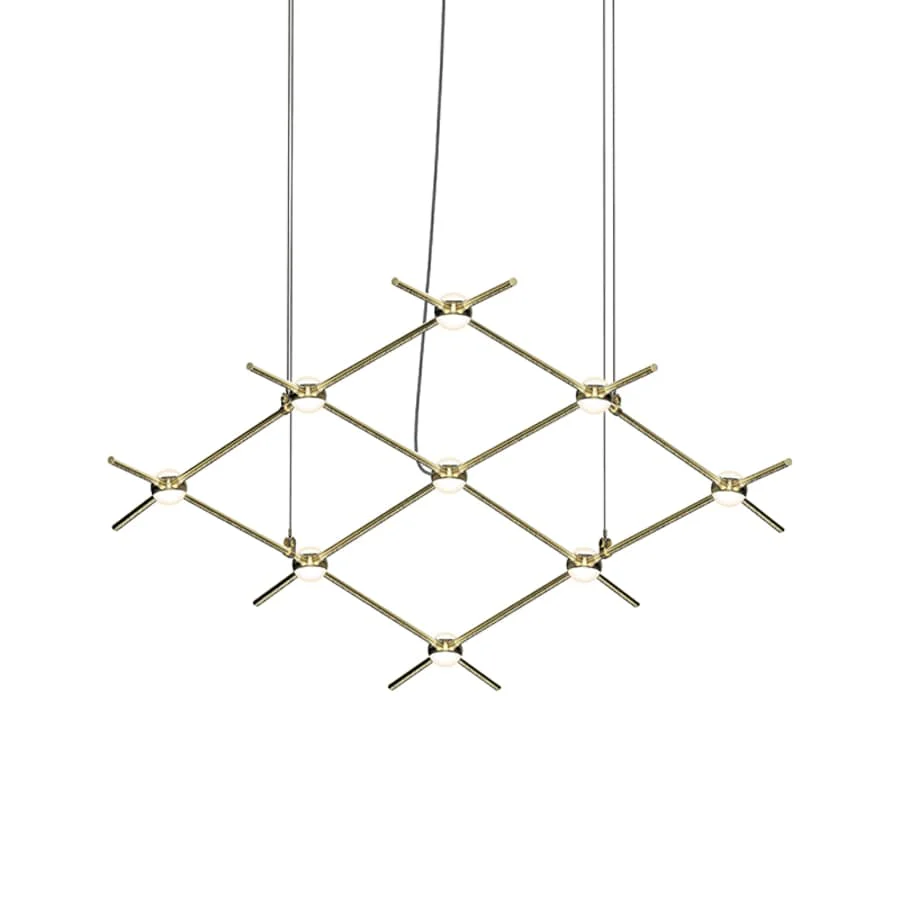 Sonneman Constellation Aquarius Minor 9 Light 67" Wide LED Chandelier - Image 2