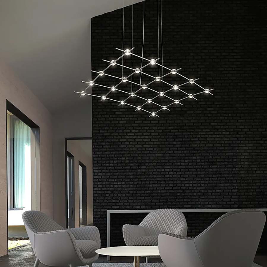 Sonneman Constellation 122" Wide Chandelier - Image 2