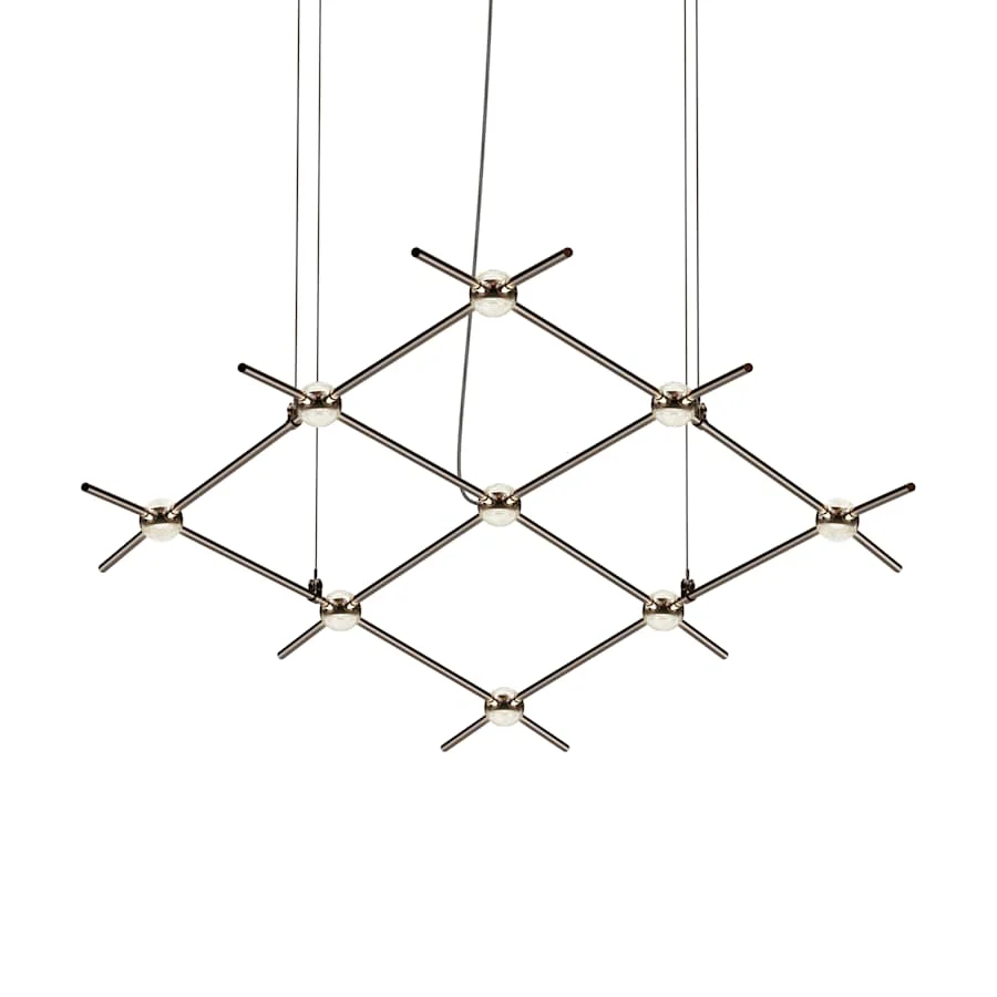 Sonneman Constellation 67" Wide Abstract Chandelier - Image 1