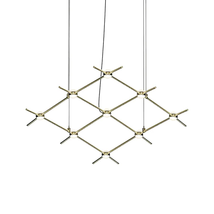 Sonneman Constellation Aquarius Minor 9 Light 67" Wide LED Chandelier - Image 1