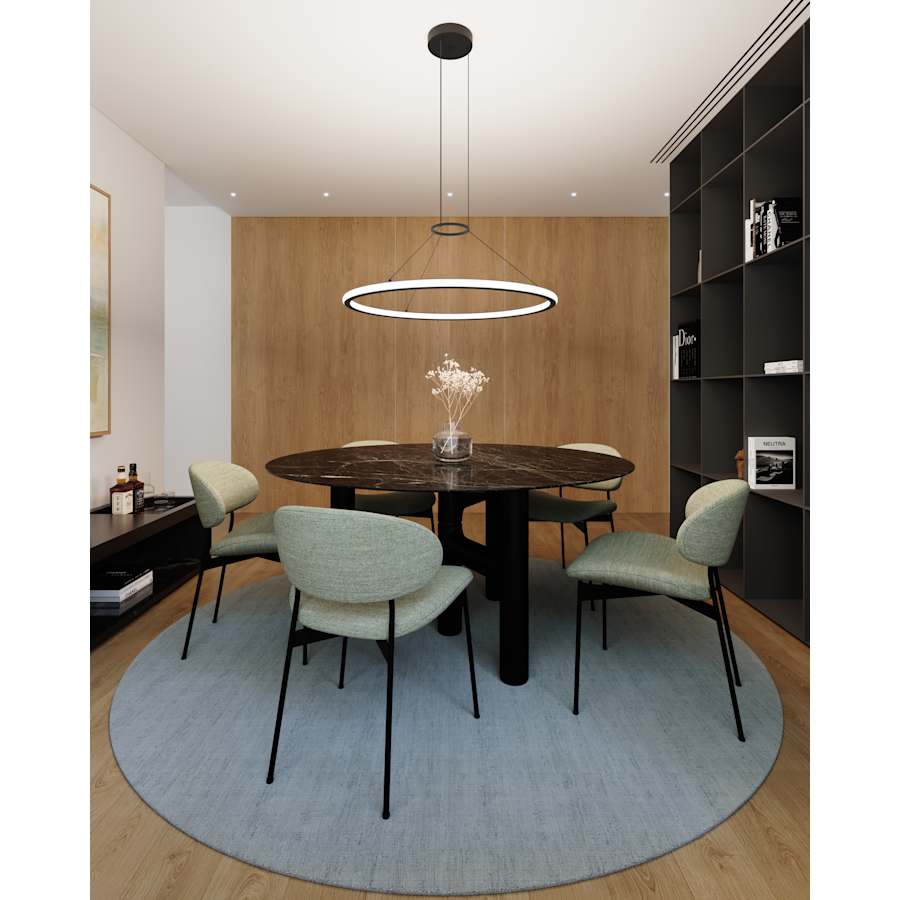 Sonneman Luna 38" Wide LED Ring Chandelier - 3000K - Image 3