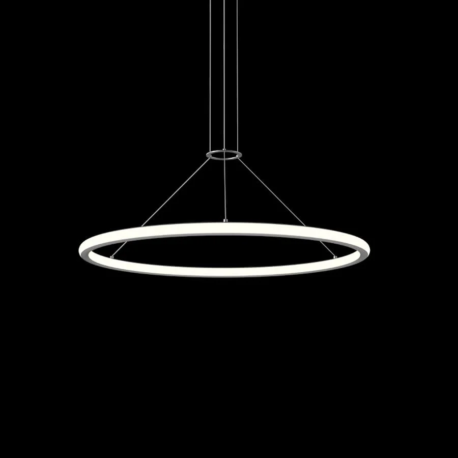 Sonneman Luna 38" Wide LED Ring Chandelier - 3500K - Image 3