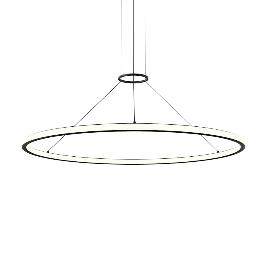 Sonneman Luna 50" Wide LED Ring Chandelier - 2700K - Image 1