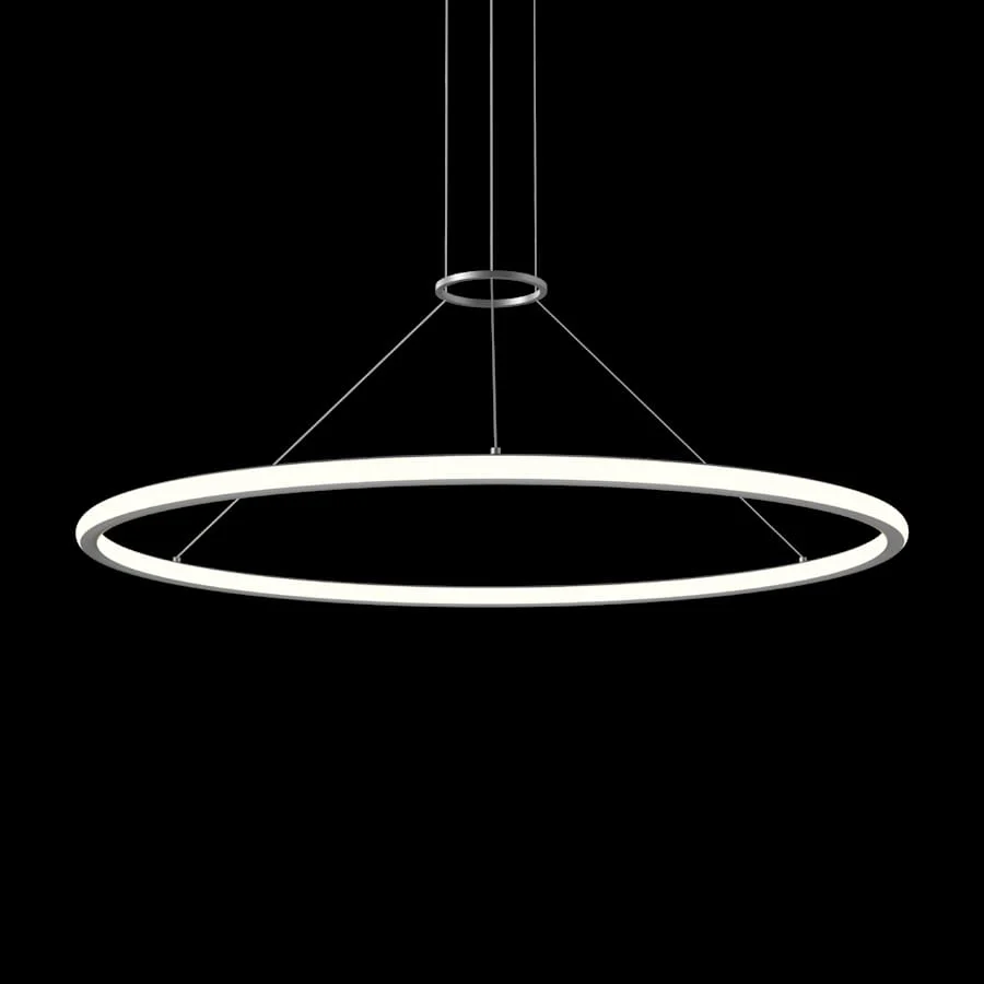 Sonneman Luna 50" Wide LED Ring Chandelier - 2700K - Image 3