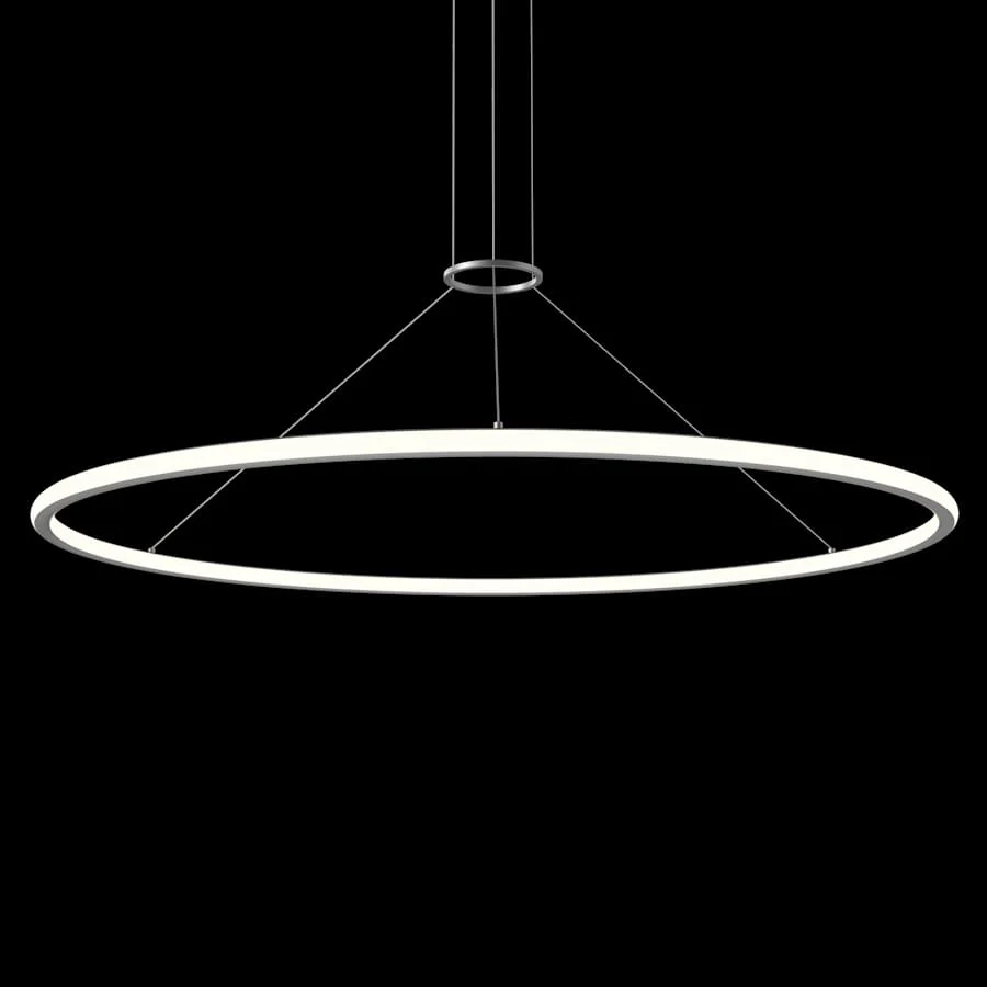 Sonneman Luna 62" Wide LED Ring Chandelier - 2700K - Image 3