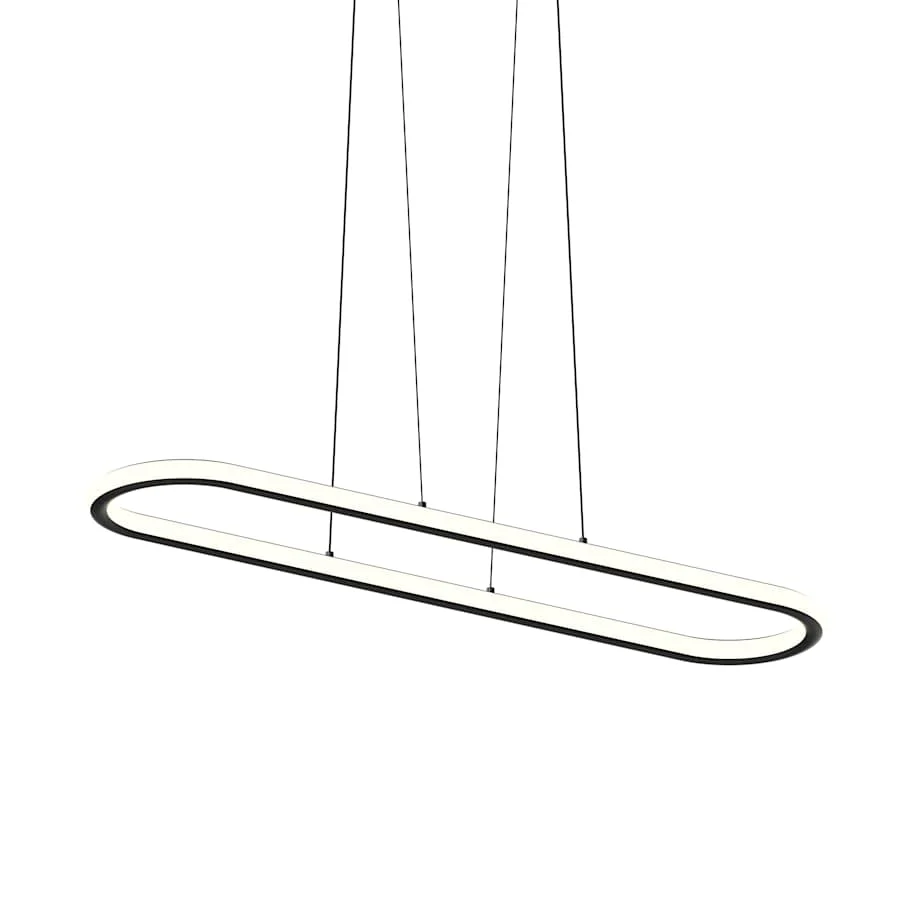 Sonneman Luna 2 Light 50" Wide LED Suspension Pendant - Image 1