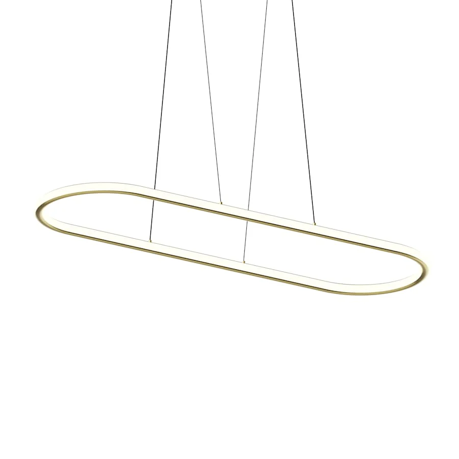 Sonneman Luna 2 Light 62" Wide LED Suspension Pendant - Image 1
