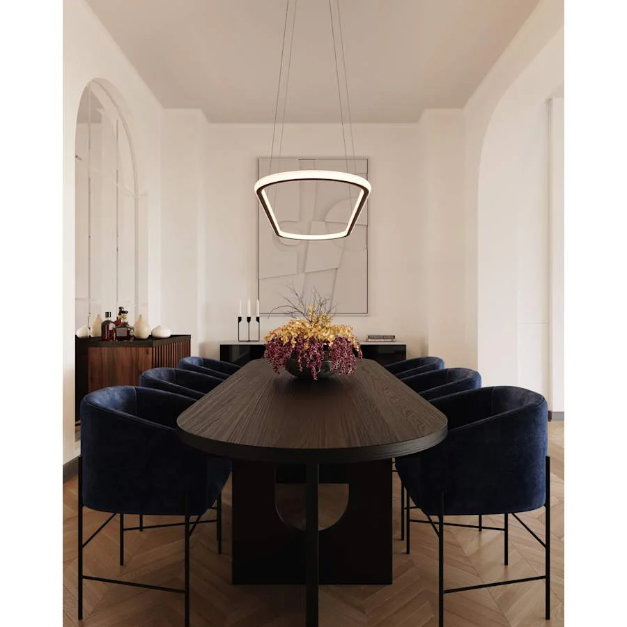Sonneman Luna 2 Light 62" Wide LED Suspension Pendant - Image 2
