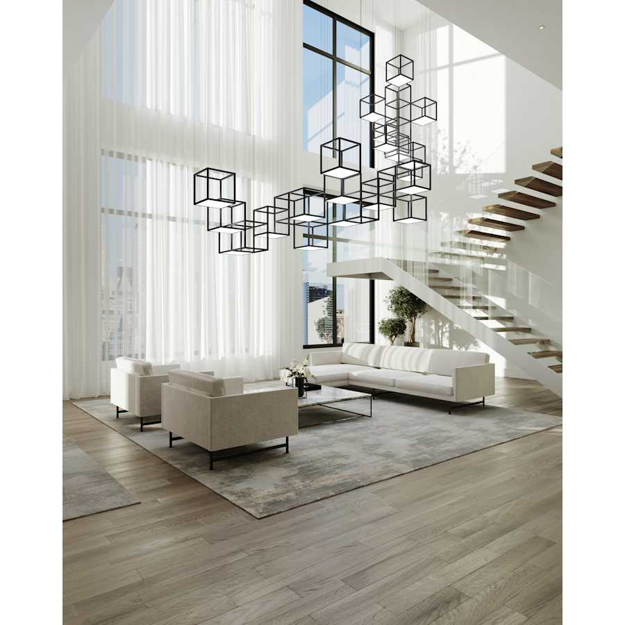 Sonneman Cubix 12 Light LED Pendant - Image 3