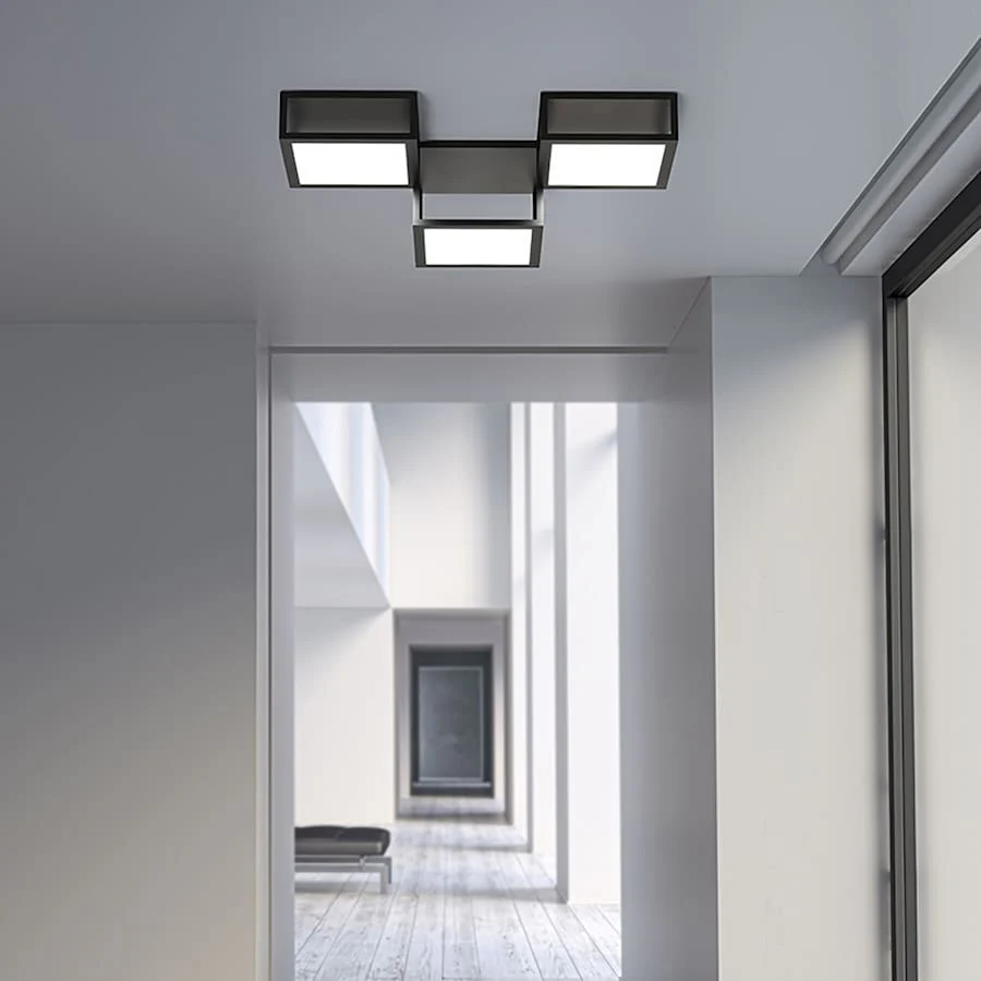 Sonneman Cubix 3 Light LED Surface Mount - Image 3
