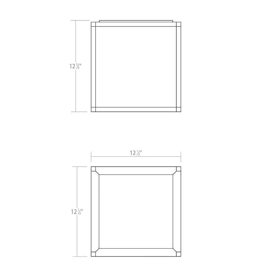 Sonneman Cubix 1 Light Tall LED Surface Mount - Image 2