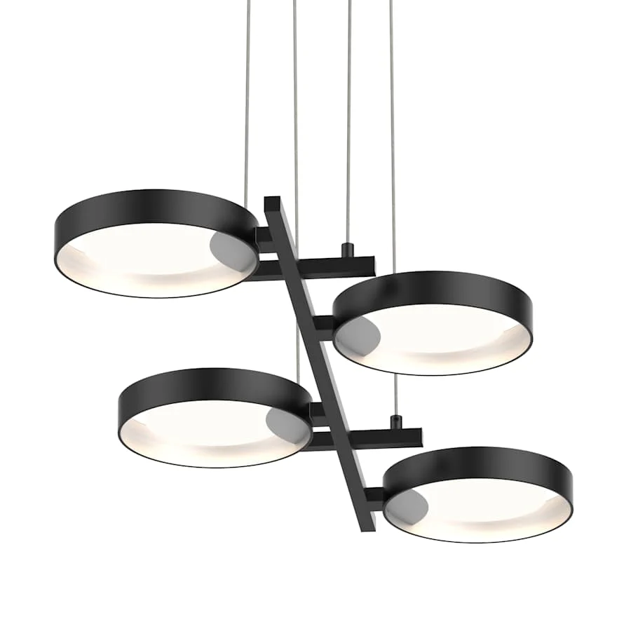 Sonneman Light Guide Ring 4 Light 37-1/2" Wide Full Sized Pendant - Image 1