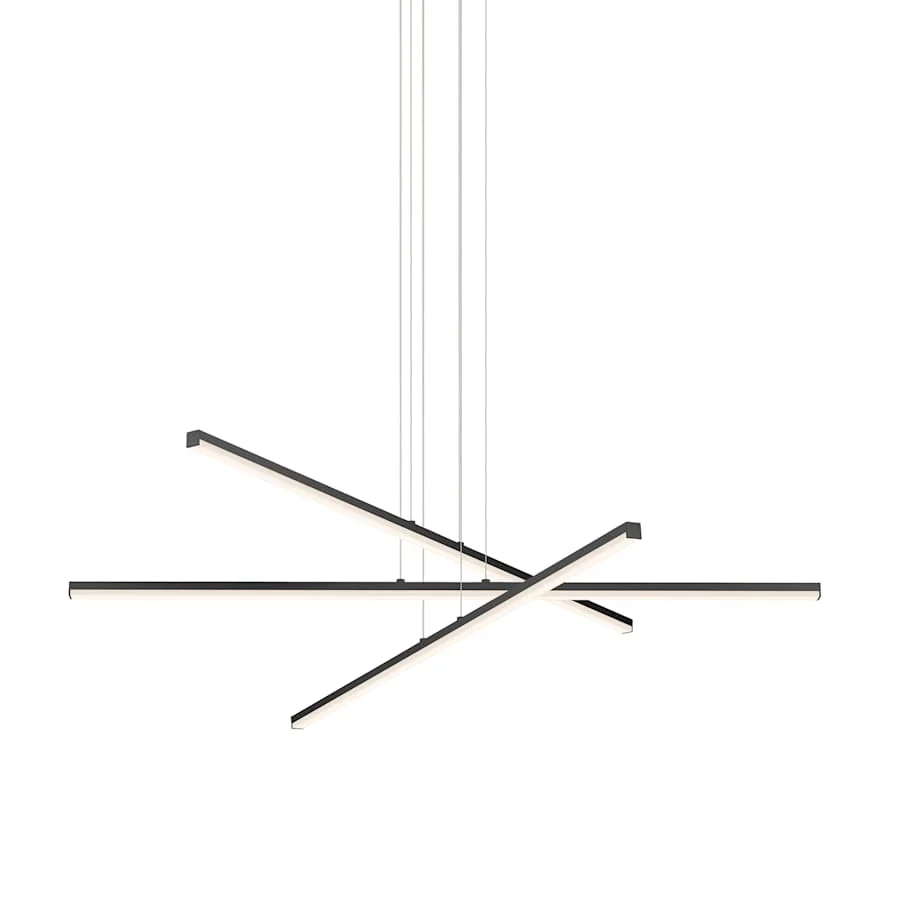 Sonneman Stix 40" Wide Chandelier - Image 1