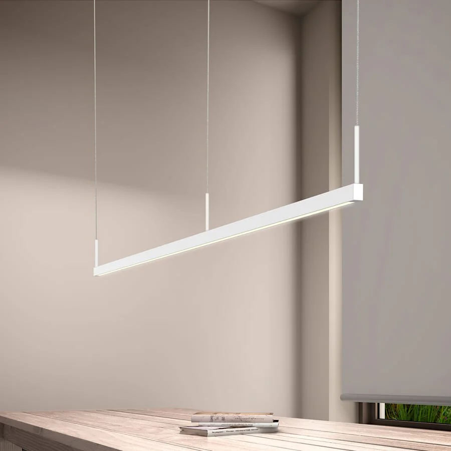 Sonneman Thin-Line 96" Wide Linear Pendant - Image 2