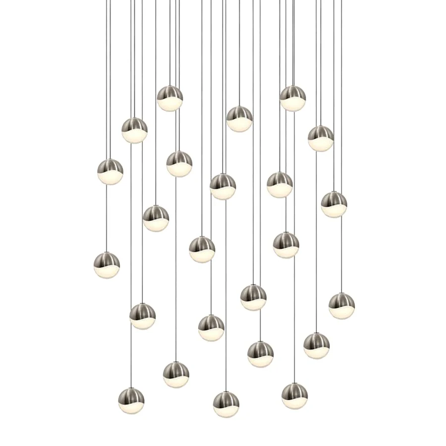Sonneman Grapes 24 Light 26″ Wide LED Suspension Multi Light Pendant