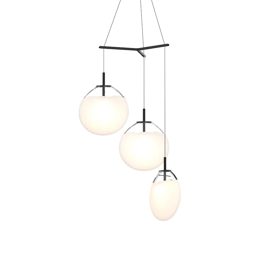 Sonneman Cantina 3 Light 36" Wide Full Sized Pendant - Image 1