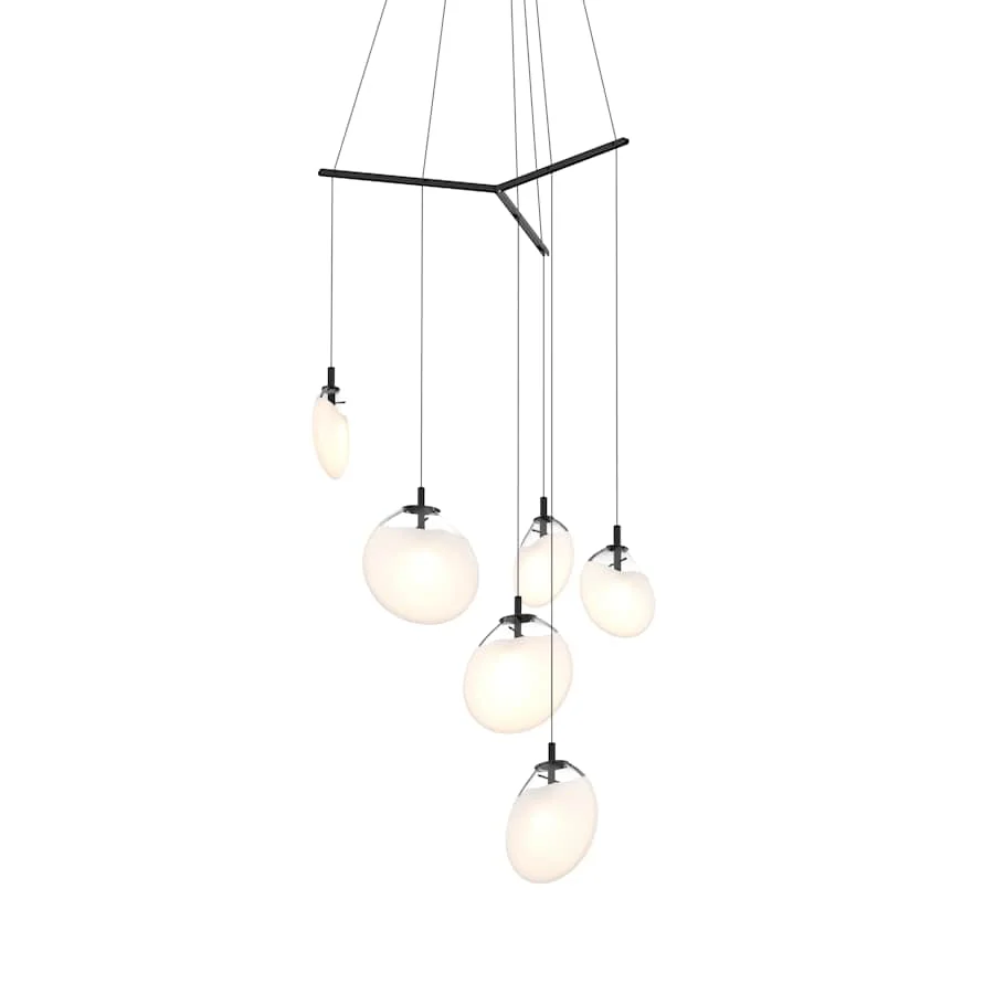 Sonneman Cantina 6 Light 42" Wide Full Sized Pendant - Image 1