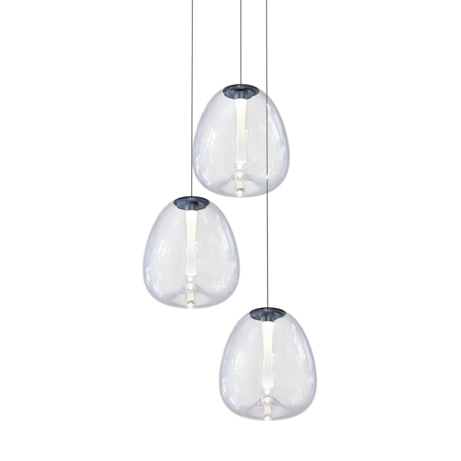 Sonneman Mela 3 Light 20" Wide LED Multi Light Pendant - Image 1