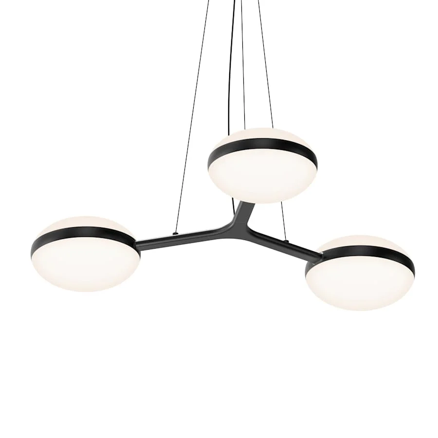 Sonneman Pillows 6 Light 36" Wide LED Suspension Pendant - Image 1