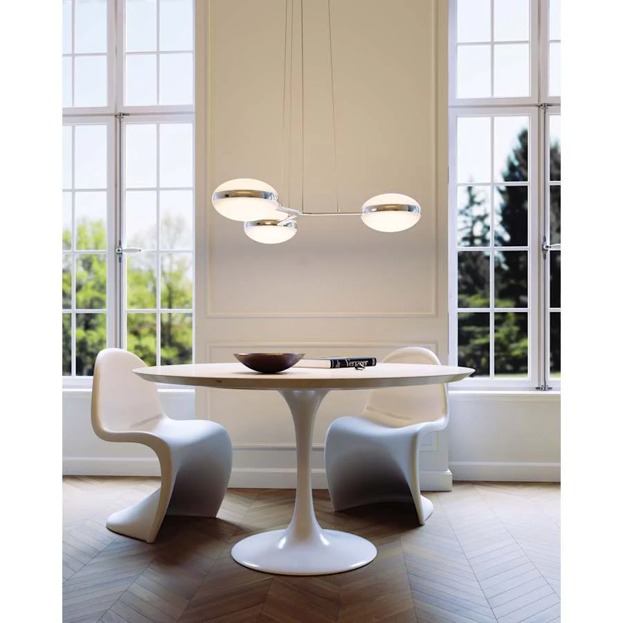 Sonneman Pillows 6 Light 36" Wide LED Suspension Pendant - Image 3