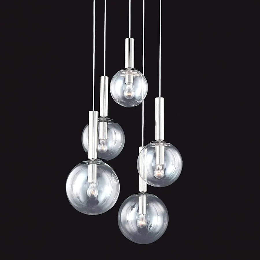 Sonneman Bubbles 5 Light 26" Wide Multi Light Pendant - Image 2