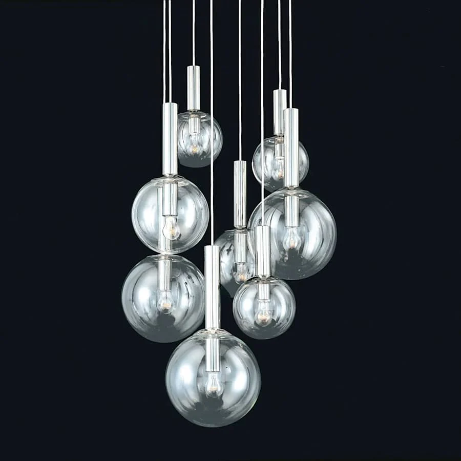 Sonneman Bubbles 8 Light 29" Wide Multi Light Pendant - Image 3