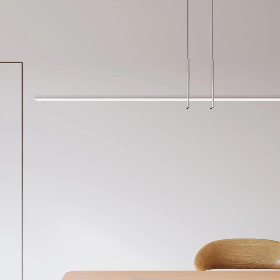 Sonneman Fino Duo 60" Wide Suspension Linear Pendant - Image 3