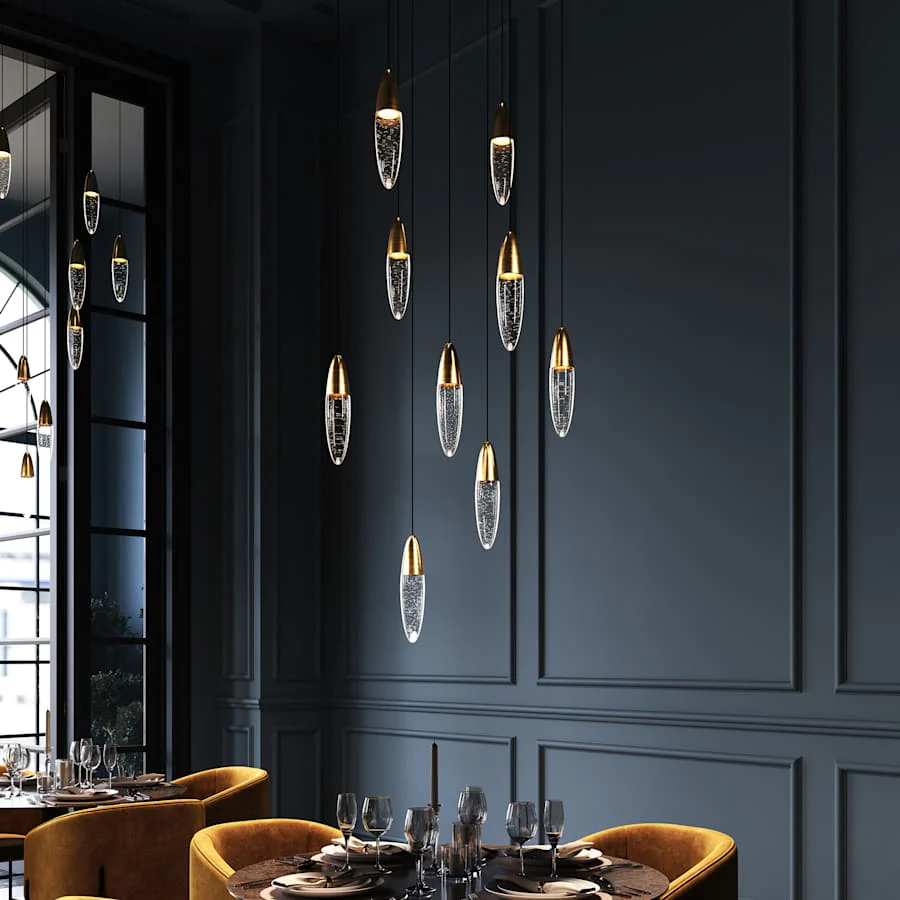 Sonneman Sultana 25" Wide Multi Light Pendant - Image 3