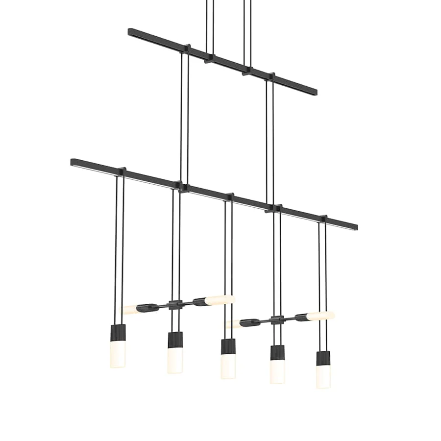 Sonneman Suspenders 36" Wide Suspension Pendant - Image 1