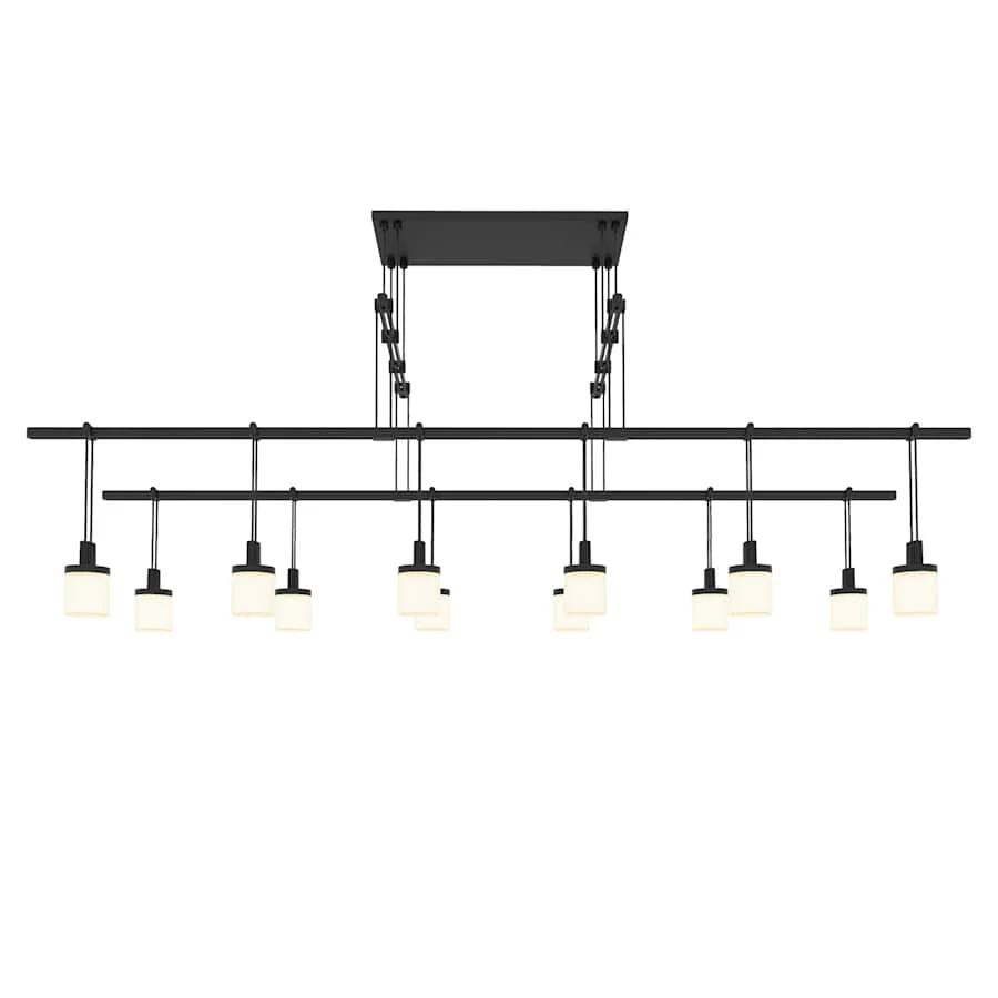 Sonneman Suspenders LED 2-Tier Tandem Linear Pendant - Image 1