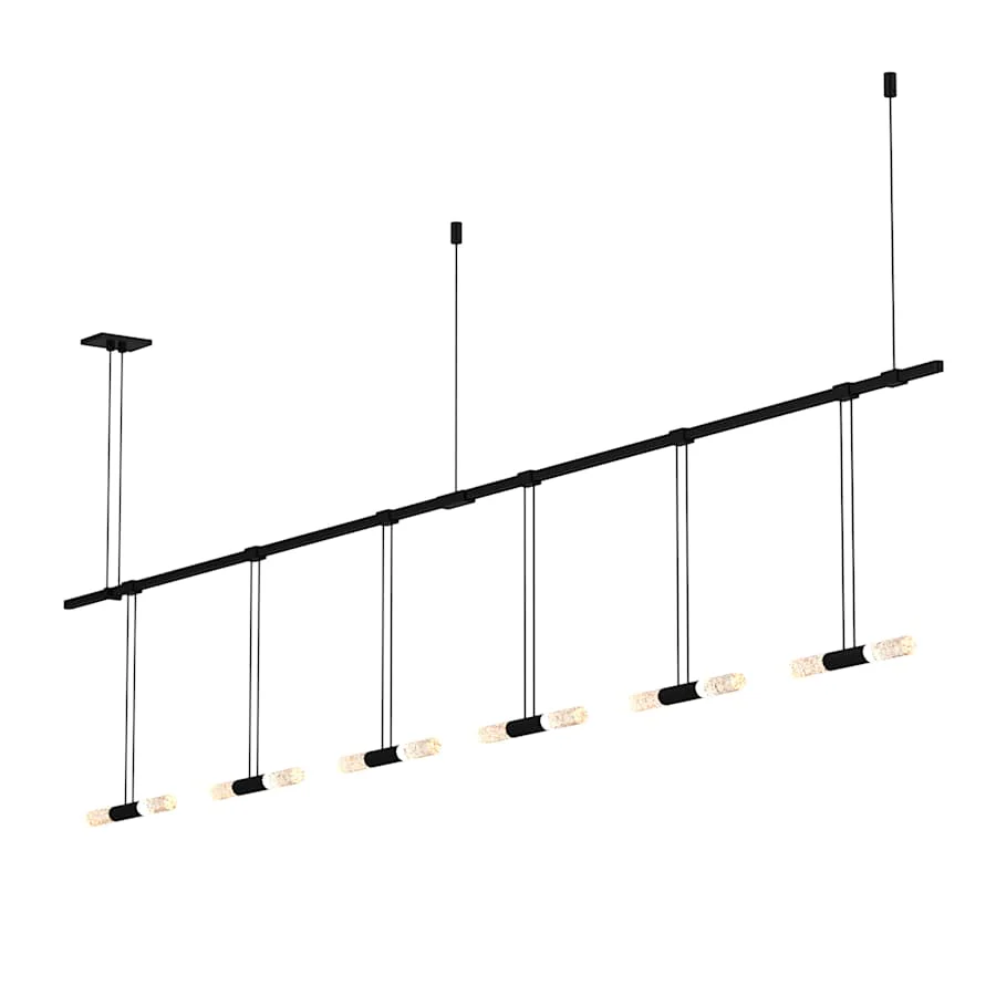 Sonneman Suspenders LED 2-Bar In-Line Linear Pendant - Image 1