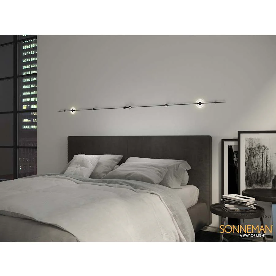 Sonneman Suspenders 4 Light 146" Tall LED Wall Sconce - Image 2