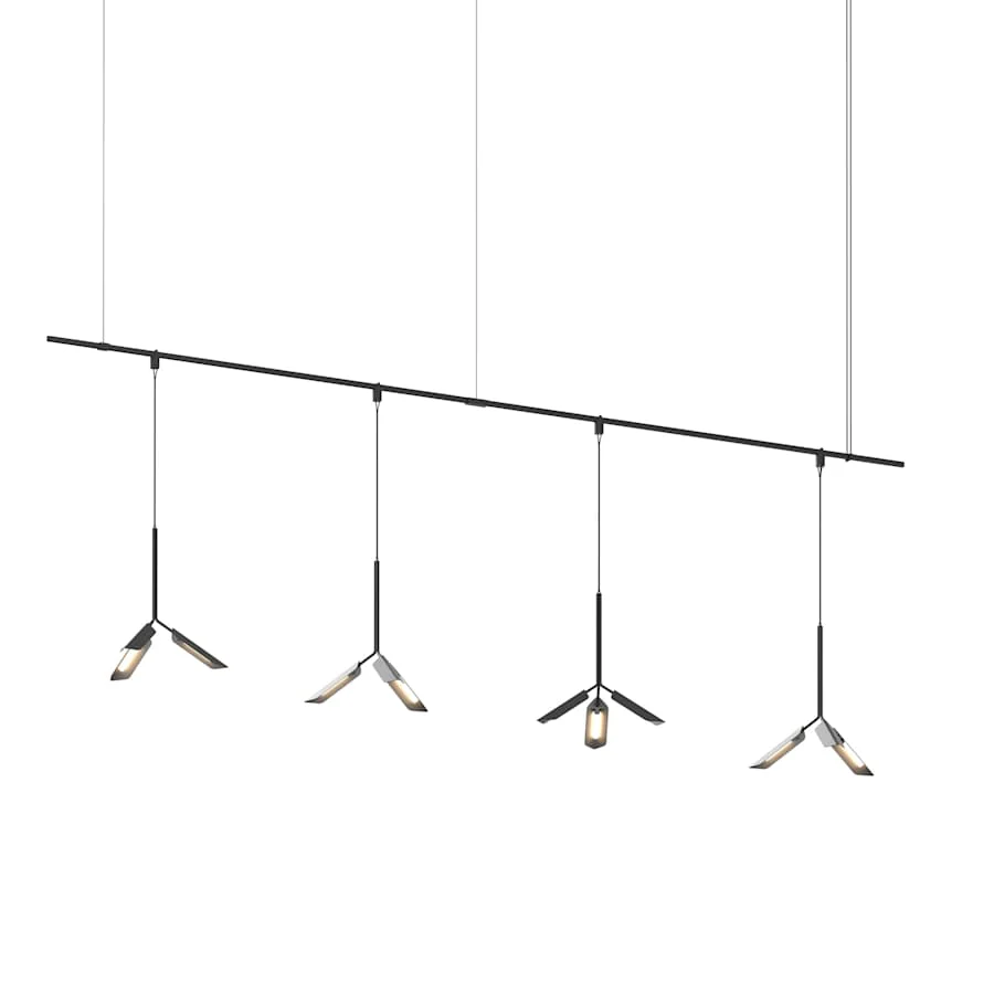 Sonneman Suspenders 4 Light 49" Wide LED Suspension Multi Light Pendant - Image 1