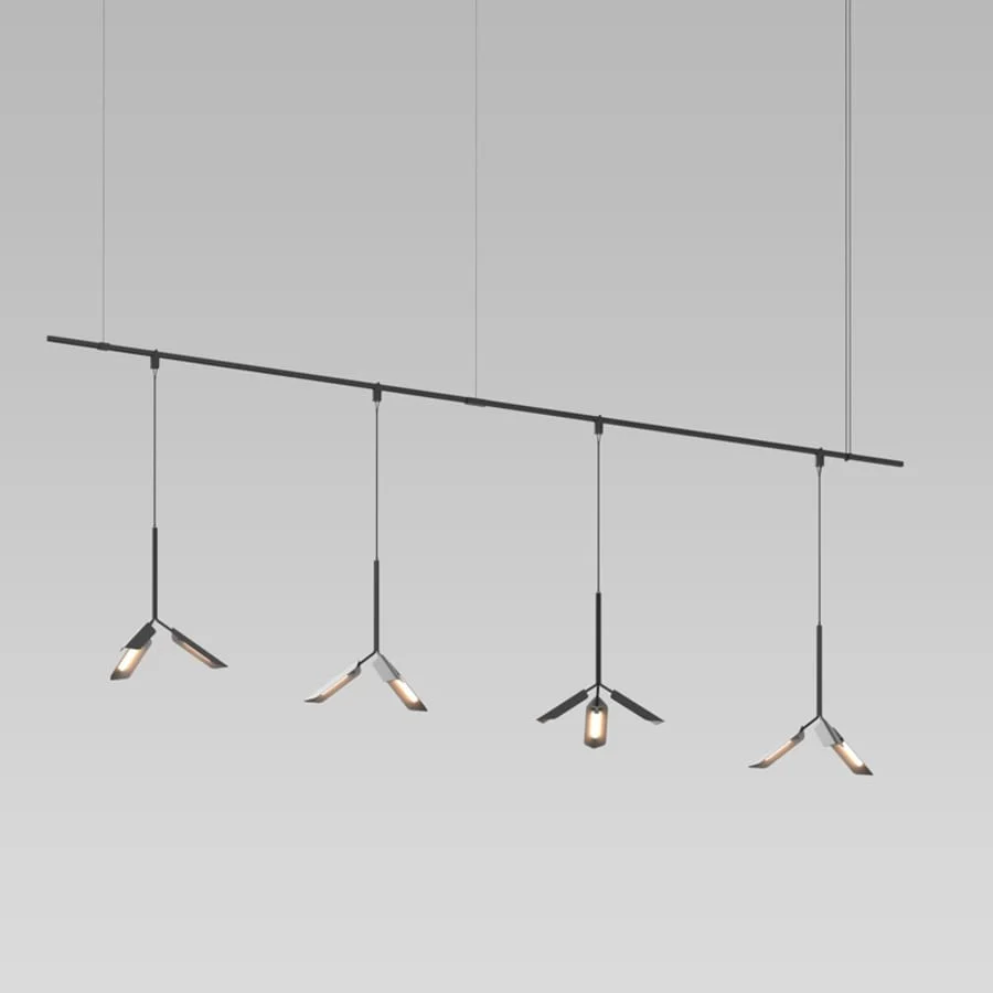Sonneman Suspenders 4 Light 49" Wide LED Suspension Multi Light Pendant - Image 3