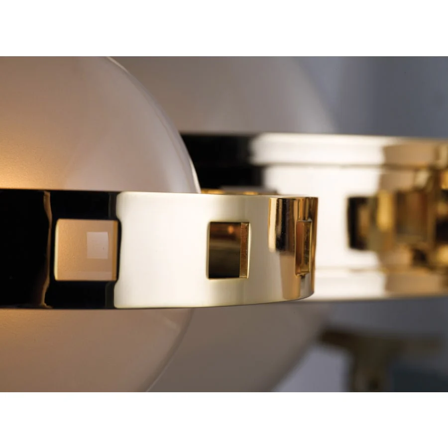Studio M Olympus 7 Light 39-1/2" Wide Chandelier with Opal Glass Shades - Image 3