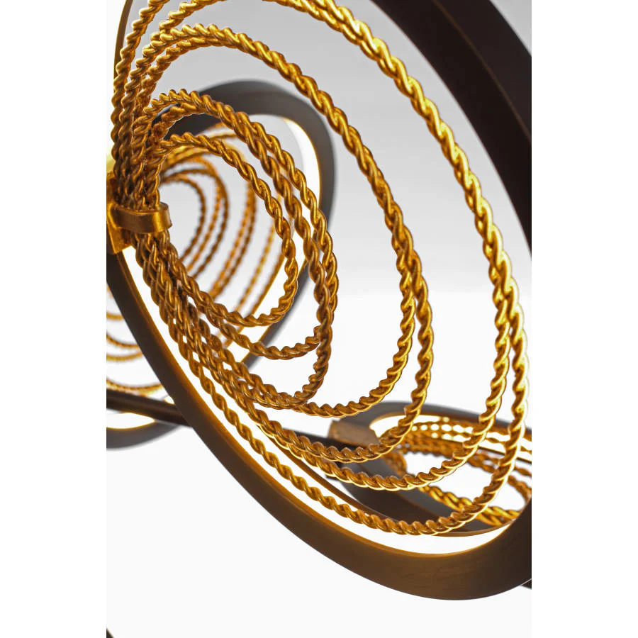Studio M Lariat 7 Light 37" Wide LED Abstract Pendant - Image 3