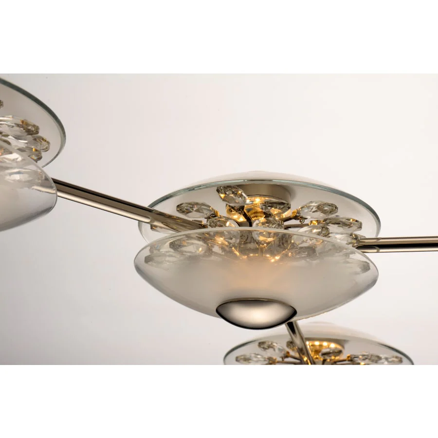 Studio M Peony 7 Light 50" Wide LED Abstract Multi Light Pendant - Image 3