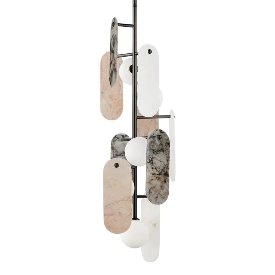 Studio M Megalith 5 Light 13" Wide LED Abstract Pendant - Image 1