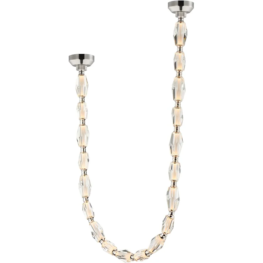 Studio M Dolce Vita 108" Wide Crystal Linear Pendant - Image 1