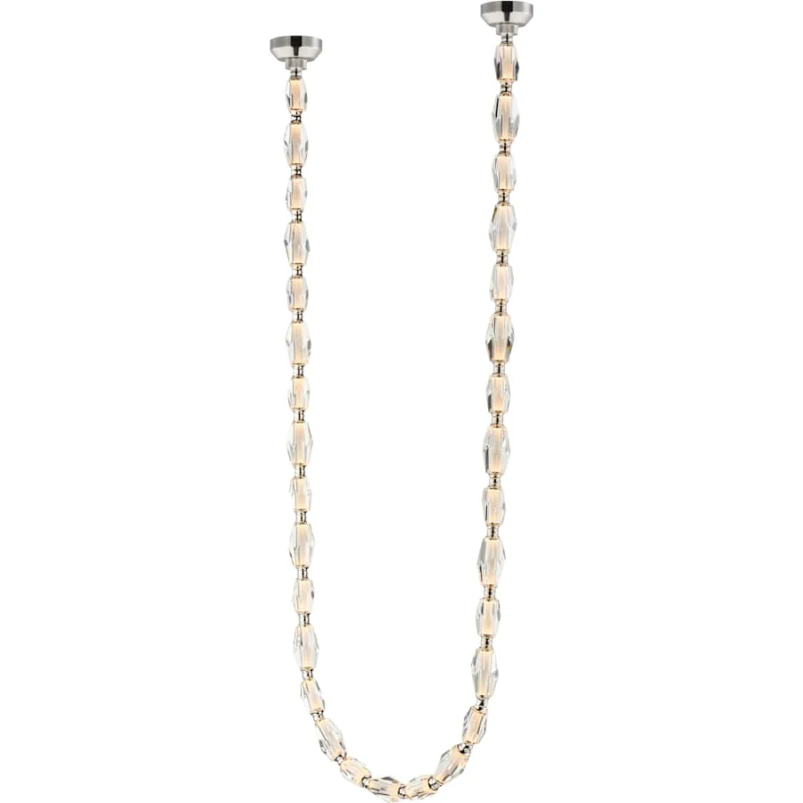 Studio M Dolce Vita 180" Wide Crystal Linear Pendant - Image 1