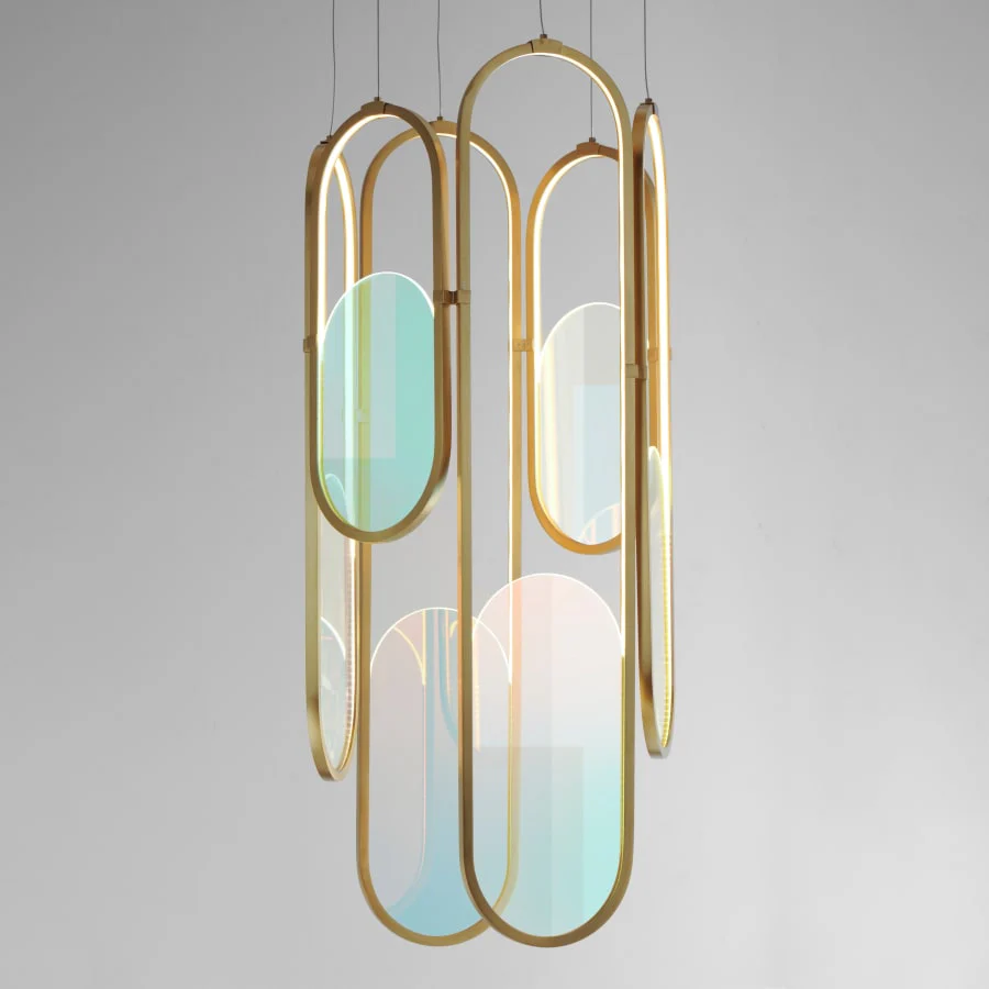 Studio M Trance 18" Wide Multi Light Pendant - Image 3