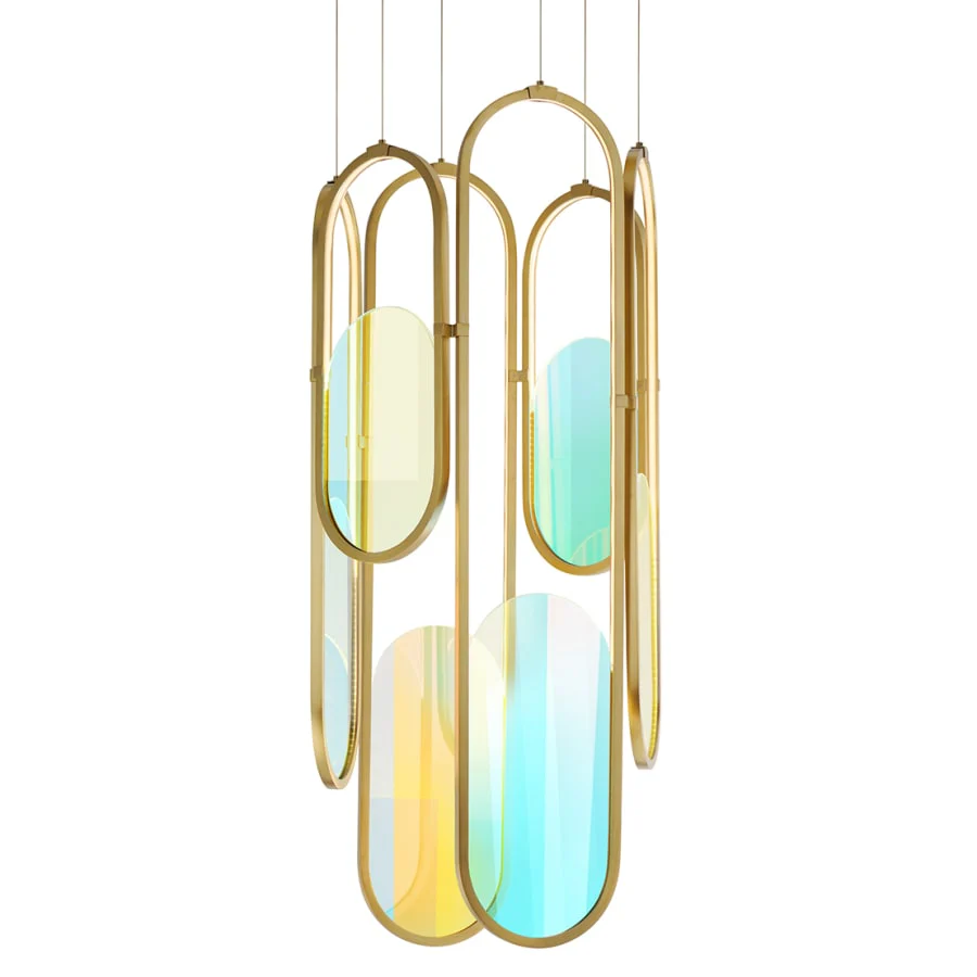 Studio M Trance 18" Wide Multi Light Pendant - Image 1