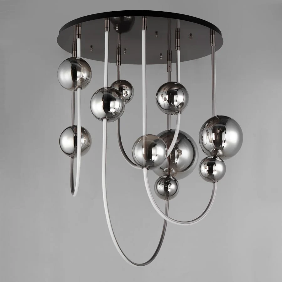 Studio M Dreamer 33" Wide LED Abstract Multi Light Pendant - Image 3