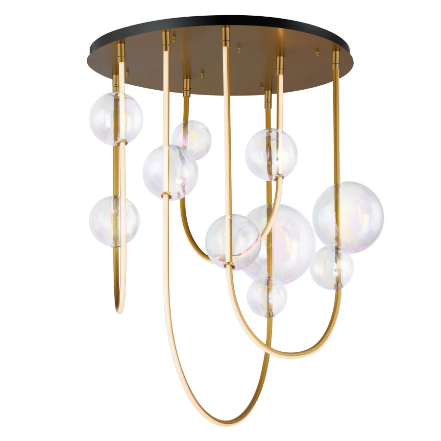 Studio M Dreamer 33" Wide LED Abstract Multi Light Pendant - Image 1