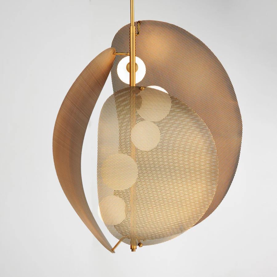 Studio M Chips 5 Light 35" Wide LED Chandelier by Mat Sanders - Image 2