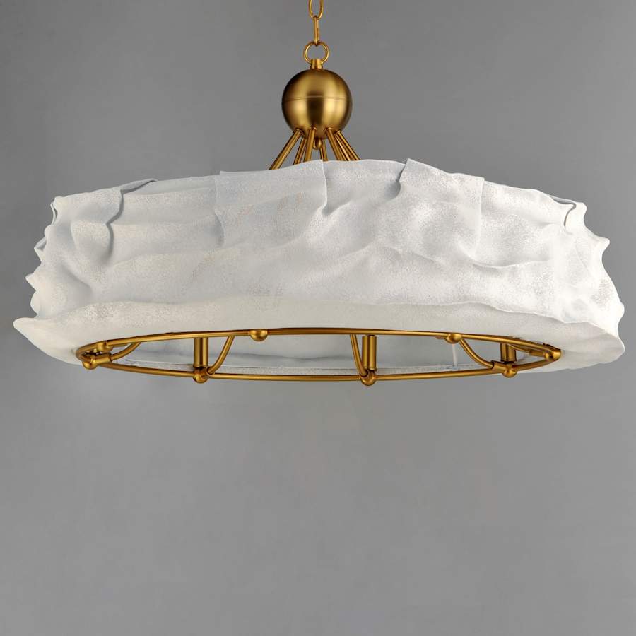 Studio M Shroud 8 Light 34" Wide LED Chandelier - Image 3