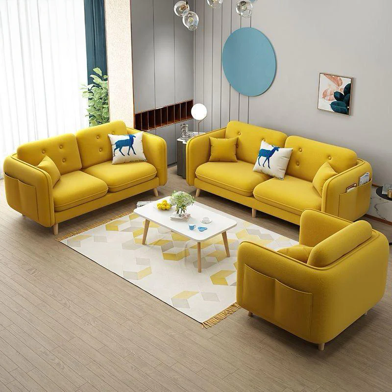 طقم أنتريه خشب زان - 3 قطع - SY275 - Image 1