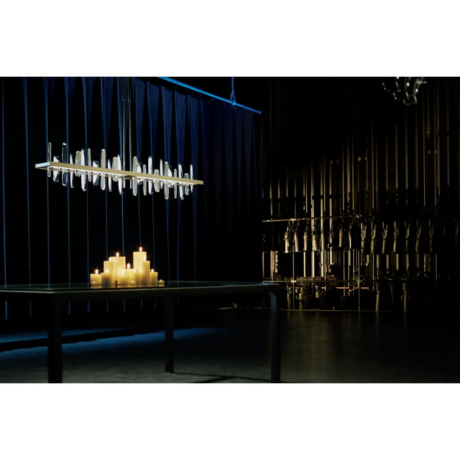Synchronicity Solitude 51-7/8" Wide Integrated LED Linear Chandelier - Image 2